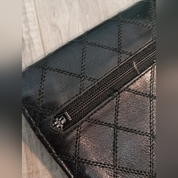 Authentic CHANEL Vintage Diamond Stitch CC Envelope Long Wallet Clutch ❤️❤️ - Picture 6 of 14